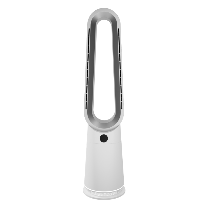 3 in 1 cool heat air purifier fan smart bladeless tower fan with air purifier