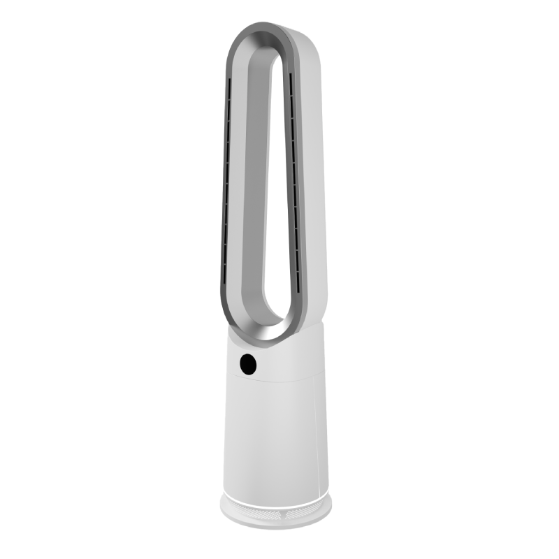 3 in 1 cool heat air purifier fan smart bladeless tower fan with air purifier
