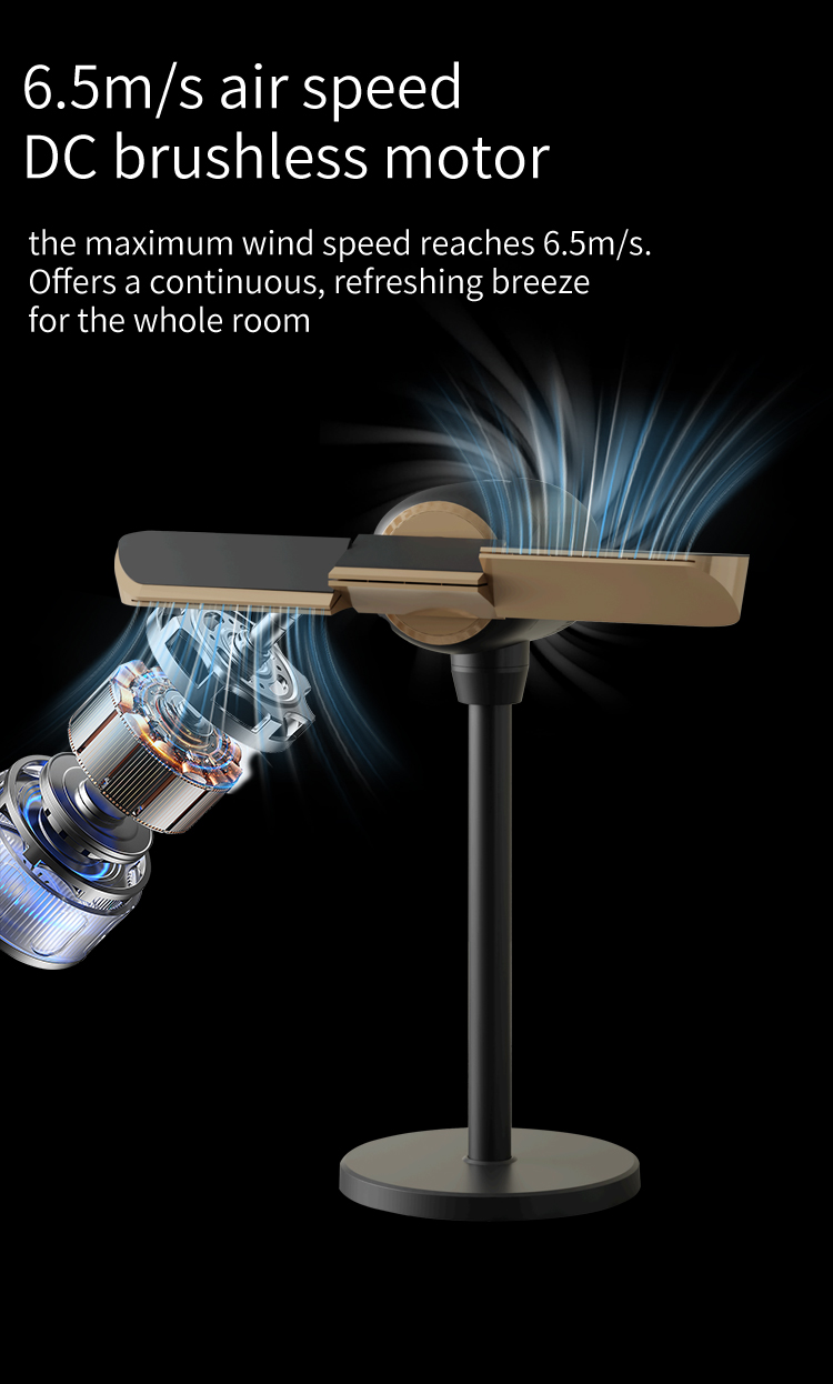 360&deg;Multi-direction 5 air speeds tuya Smart Bladeless Cooling Tower Fan