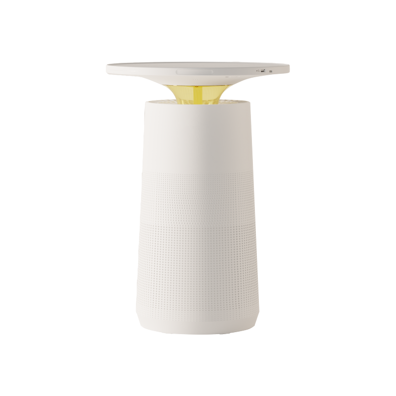 2 in 1 Multi Purpose table type Air Purifier Hepa Filter with Wireless Charging and light