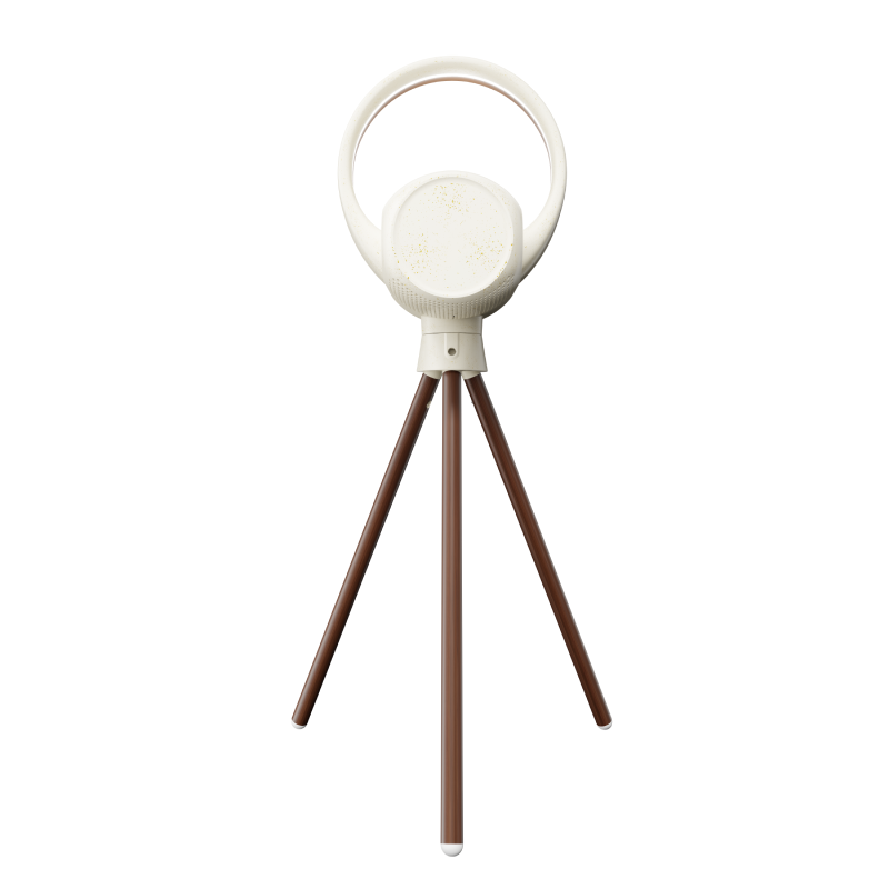 2 in 1 Tabletop Floor Use standing bladeless cool tower fan with light
