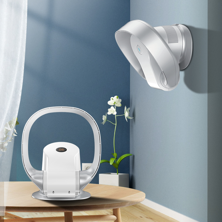 2 in 1 Electric Wall Mounted & Table Fan Without Blades