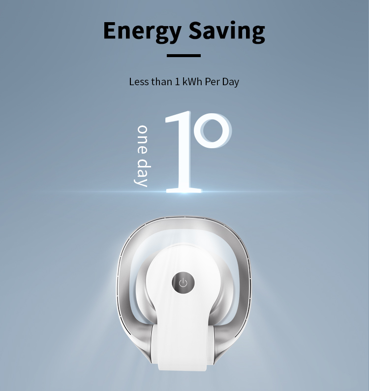 2 in 1 Electric Wall Mounted & Table Fan Without Blades